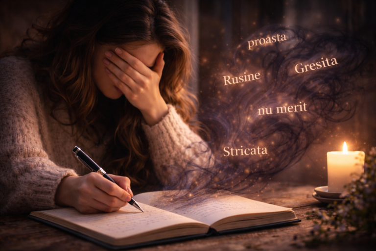 Scrisul vindecă rușinea – cum transformăm tăcerea în voce